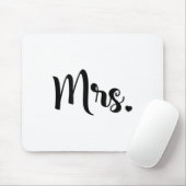 Dames Mrs. Verlovings- Trouw- Bruidsbeurten Bruid Muismat (Met muis)