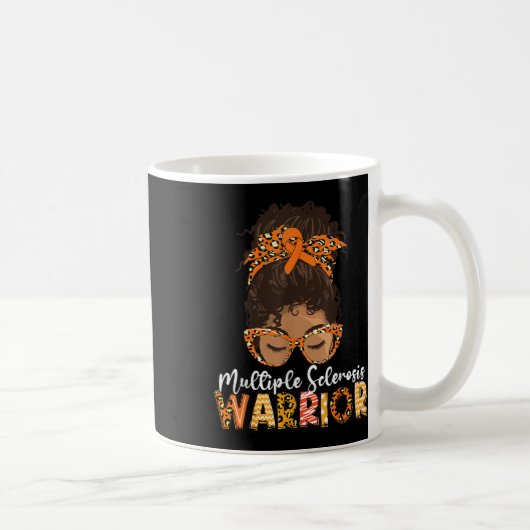 Dames Ms Warrior Rommelig Kapsel - Multiple Sclero Koffiemok (Rechts)