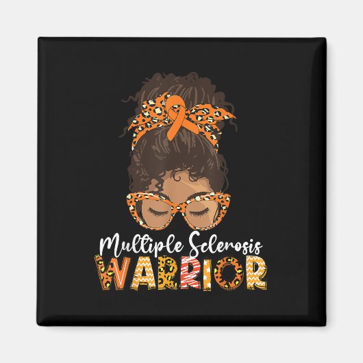 Dames Ms Warrior Rommelig Kapsel - Multiple Sclero Magneet (Voorkant)