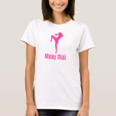 Dames, Muay Thai, dames en heren, Thaise T-shirt v (Voorkant)