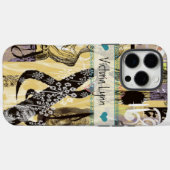 dames muzieknoten Case-Mate iPhone case (Achterkant (horizontaal))