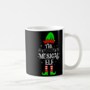 Dames Muzikale Elf Kerstmis Kerstmis Matching Fami Koffiemok