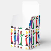 Dames nacht gunstboxen bedankdoosjes (Geopend)