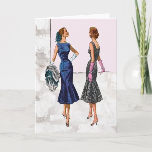 Dames nacht kaart (Voorkant)