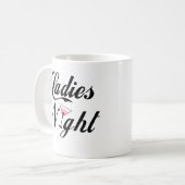 Dames nacht koffiemok (Voorkant links)
