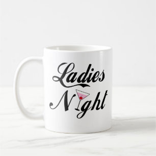 Dames nacht koffiemok