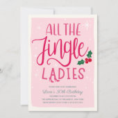 Dames nacht uit Vakantie uitnodiging (Voorkant)