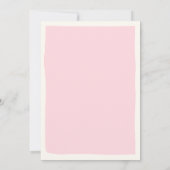 Dames nacht uit Vakantie uitnodiging (Achterkant)