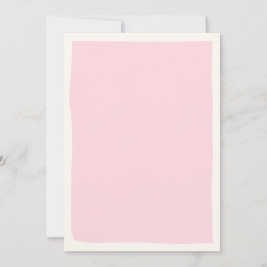 Dames nacht uit Vakantie uitnodiging (Achterkant)