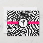 Dames nacht, uitnodiging van Bachelorette (Achterkant)