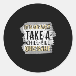 Dames Neem Even Pauze Grappige Ontspanning Quiz Ga Ronde Sticker