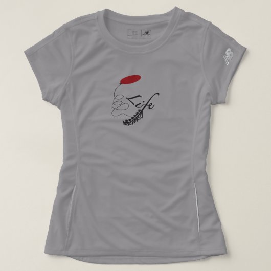Dames New Balance T-Shirt (Design voorkant)
