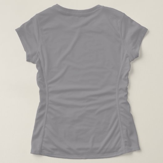 Dames New Balance T-Shirt (Design achterkant)