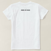 Dames New York Street Style T-shirt (Design achterkant)