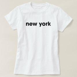 Dames New York Street Style T-shirt