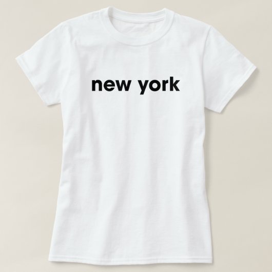 Dames New York Street Style T-shirt (Design voorkant)