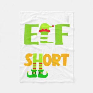 Dames Niet een Elf Klein Funny Kerst Kleine Fleece Deken
