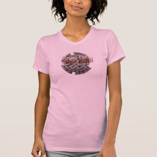 Dames - Nieuw tragisch echo-ontwerp T-shirt