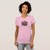 Dames - Nieuw tragisch echo-ontwerp T-shirt (Voorkant volledig)