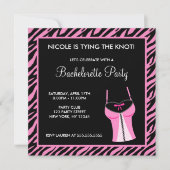 Dames Night Bachelorette Party Kaart (Voorkant)