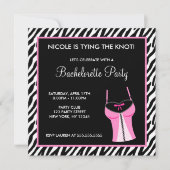 Dames Night Bachelorette Party uitnodigingen (Voorkant)