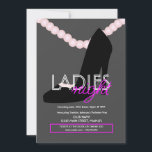 Dames Night Club Bar Hiel Pearls Flyer Kaart<br><div class="desc">Club Flyer voor promotionele evenementen</div>