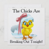 Dames Night Humor / Bachelorette Party - SRF Kaart (Voorkant / Achterkant)