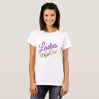 Dames Night Out Basic Tee Shirt