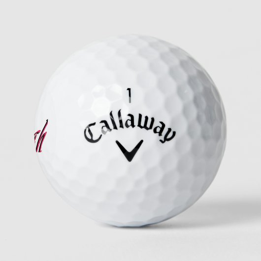 Dames noemden Sarah, Golfballen (Logo)