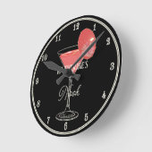 Dames Nook Snug Ze Shed Wandklok (Hoek)