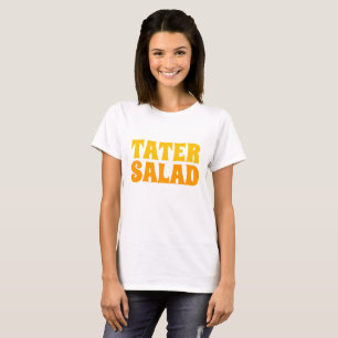 Dames novelty tee TATER SALAD retro T-shirt