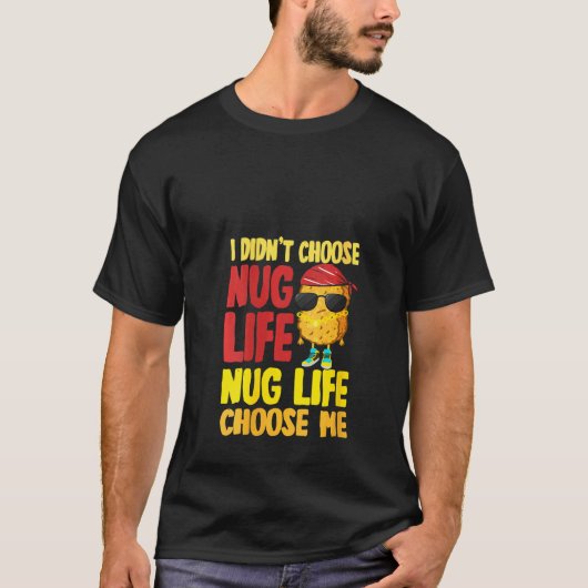 Dames Nug Leven Kipnugget T-shirt (Voorkant)