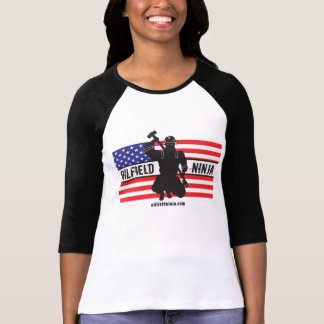 Dames Oilfield Ninja 3/4 sleeve jersey shirt