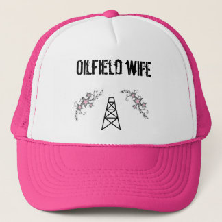 dames oilfield vrouw roze pet