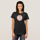Dames Om Groene Yoga  1 T-shirt (Voorkant volledig)