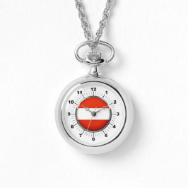 Dames Oostenrijk Vlag Wraparound Zilver Horloge