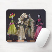 Dames op de dag van de dood, uit Oaxaca Muismat (Met muis)