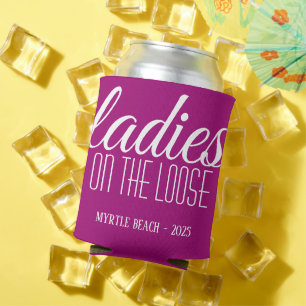 Dames op de losse, persoonlijke blikjeskoeler