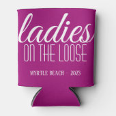 Dames op de losse, persoonlijke blikjeskoeler (Voorkant)