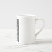 Dames op een balkon tijdens de Italiaanse renaissa Porselein Kop (Rechts)