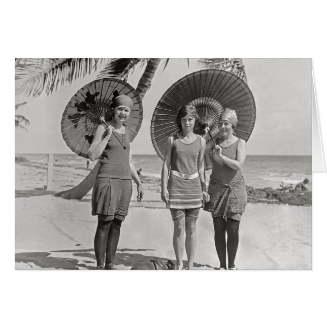 Dames op het strand, 1920 (Voorkant Horizontaal)
