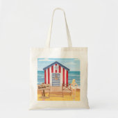 Dames op het strand tote bag (Voorkant)
