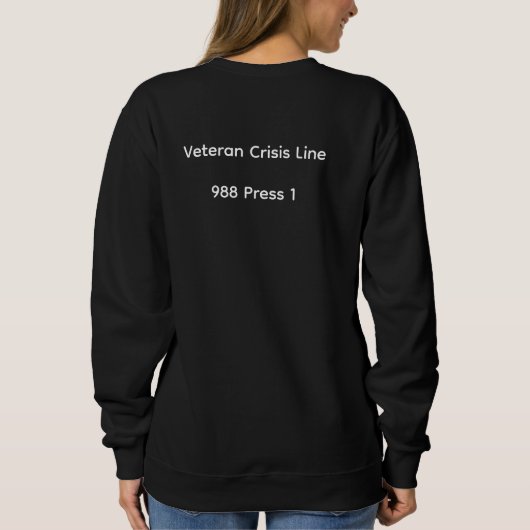 Dames Operation Mind Shield Sweatshirt (Achterkant)