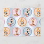 Dames opknappen - Retro-modellen pinups Briefkaart (Voorkant)
