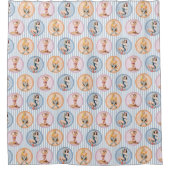 Dames opknappen - Retro-modellen pinups Douchegordijn (Voorkant)