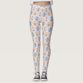 Dames opknappen - Retro-modellen pinups Leggings (Voorkant)