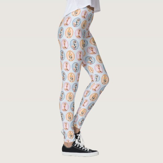 Dames opknappen - Retro-modellen pinups Leggings (Rechts)