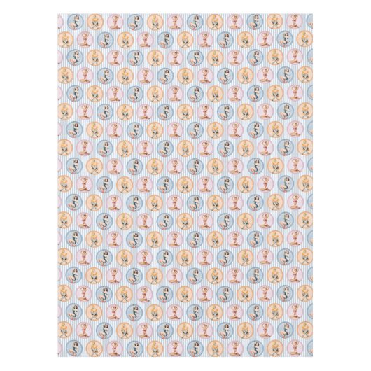 Dames opknappen - Retro-modellen pinups Tafelkleed (Voorkant)