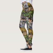 Dames Otter Fotocollage Leggings. Leggings (Links)