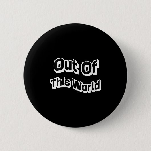 Dames Out Beyond The Galaxy Cosmic Vibes Intergal Ronde Button 5,7 Cm (Voorkant)